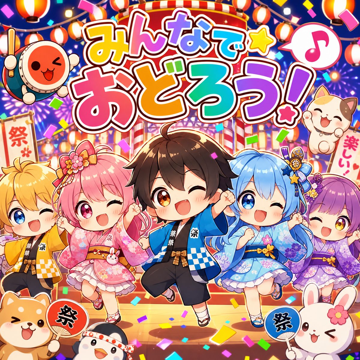 海角社区 - 海角社区精选·超萌chibi角色节日庆典动漫